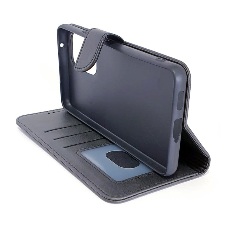 Samsung A71 4G phone case wallet cover flip anti drop anti slip shockproof black