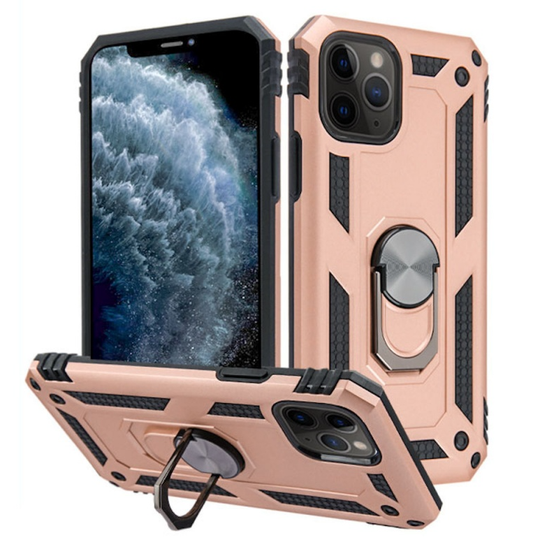 iPhone 12 mini phone case Ring Armor Case rose gold - My Store