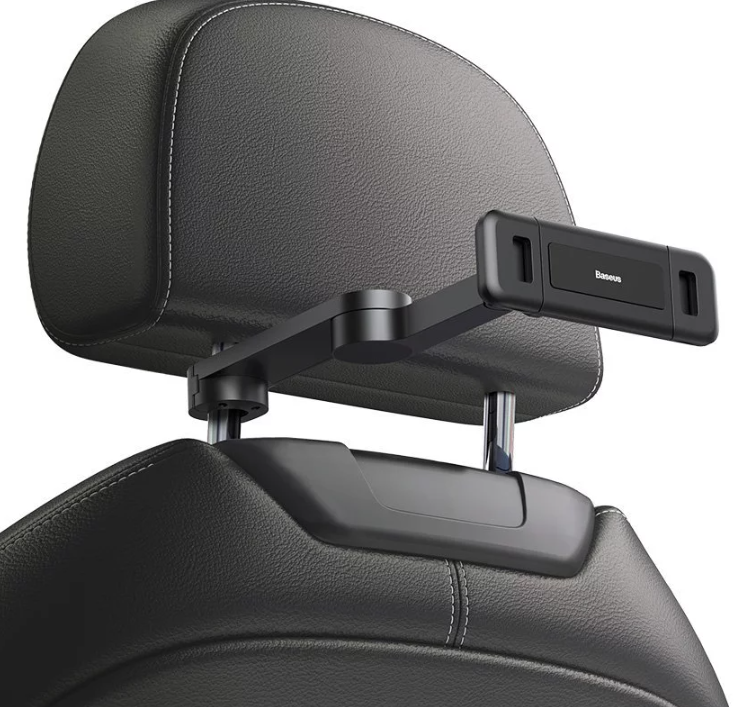 Baseus headrest holder for iPad phone tablet In car device clamp attach tablet to back of your car seat