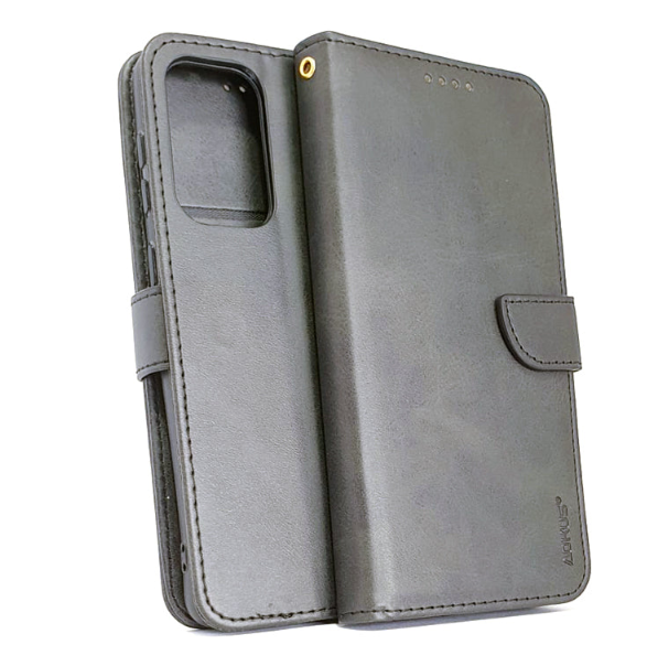 Samsung A23 4G 5G phone case wallet cover flip anti drop anti slip shockproof black - My Store