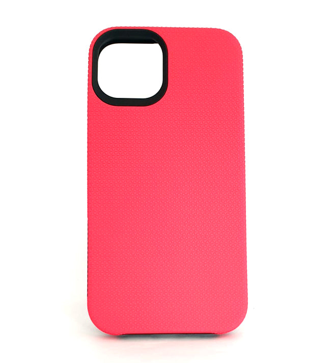 iPhone 13 phone case anti drop anti slip shockproof dotted pink - My Store
