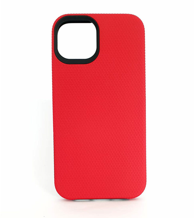 iPhone 13 phone case anti drop anti slip shockproof dotted red - My Store