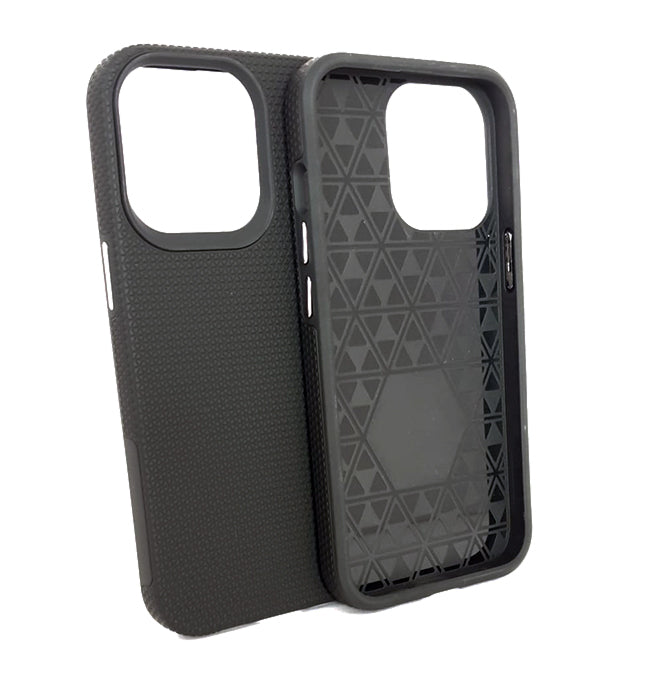iPhone 13 pro phone case anti drop anti slip shockproof dotted black - My Store