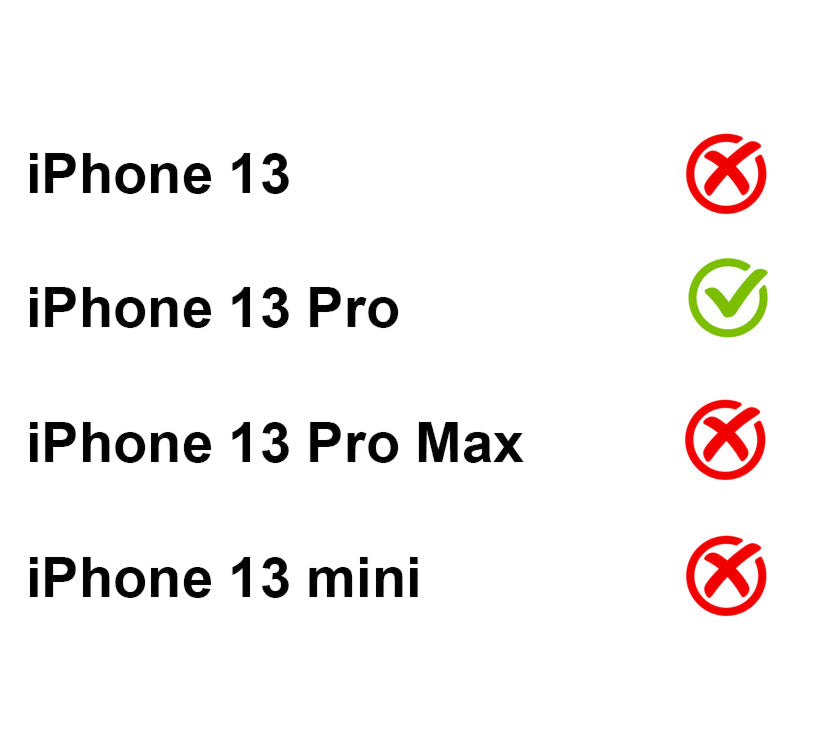 iPhone 13 Pro phone case wallet cover flip anti drop anti slip shockproof red - My Store