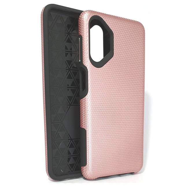 Samsung A13 5G 4G phone case anti drop anti slip shockproof rugged dotted rose gold