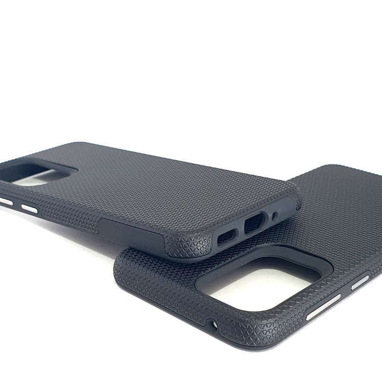 Samsung A33 5G phone case anti drop anti slip shockproof rugged dotted black - My Store