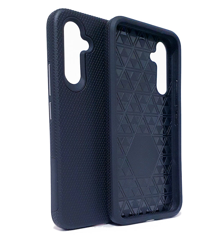 Samsung A34 5G phone case anti drop anti slip shockproof rugged dotted black - My Store