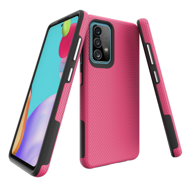 Samsung A52 A52s 5G / 4G phone case anti drop anti slip shockproof rugged dotted pink