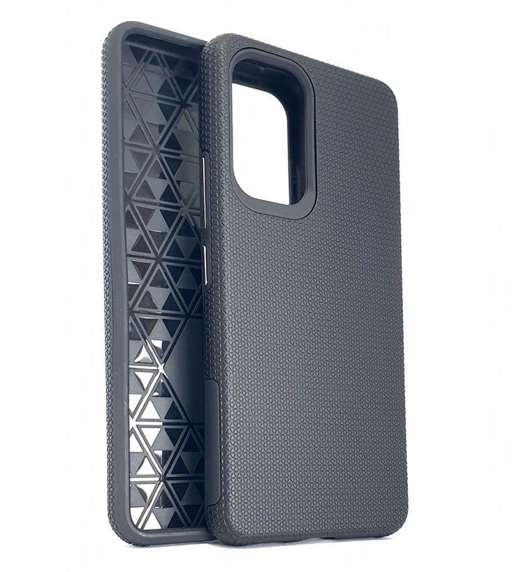 Samsung A53 5G phone case anti drop anti slip shockproof rugged dotted black - My Store