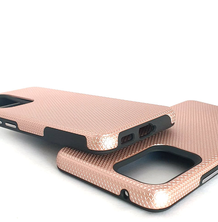 Samsung A53 5G phone case anti drop anti slip shockproof rugged dotted rose gold - My Store