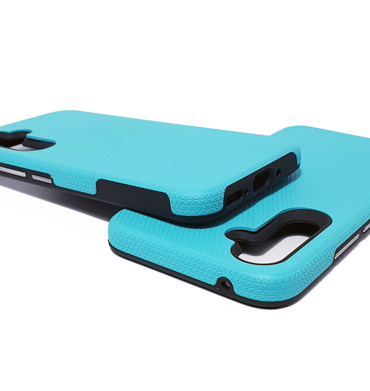 Samsung A54 5G phone case anti drop anti slip shockproof rugged dotted mint green - My Store