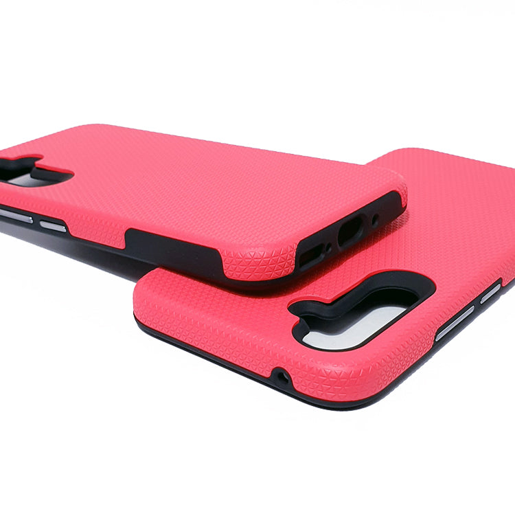 Samsung A54 5G phone case anti drop anti slip shockproof rugged dotted pink - My Store