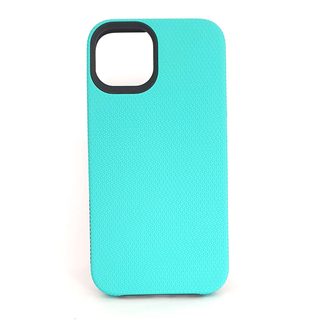 iPhone 13 phone case anti drop anti slip shockproof dotted mint green - My Store