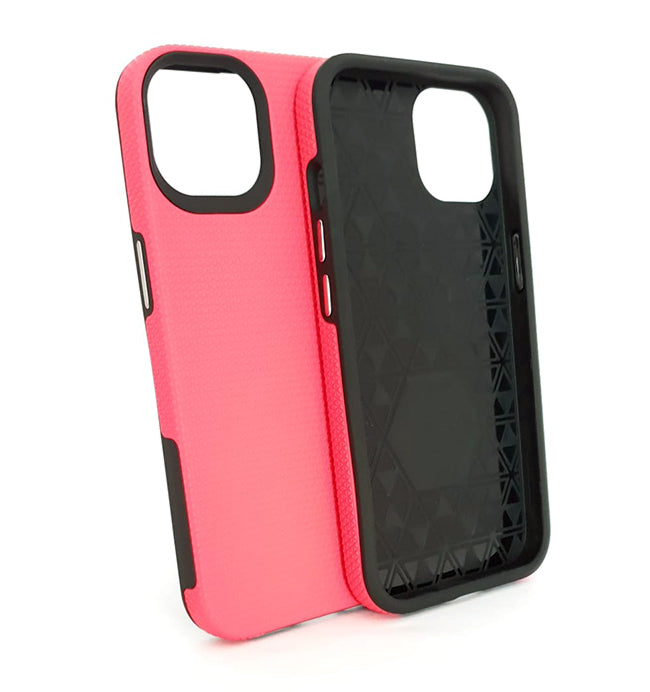 iPhone 13 phone case anti drop anti slip shockproof dotted pink - My Store