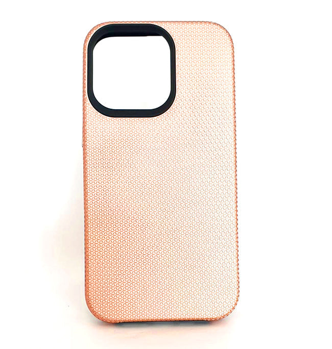 iPhone 13 pro phone case anti drop anti slip shockproof dotted rose - My Store